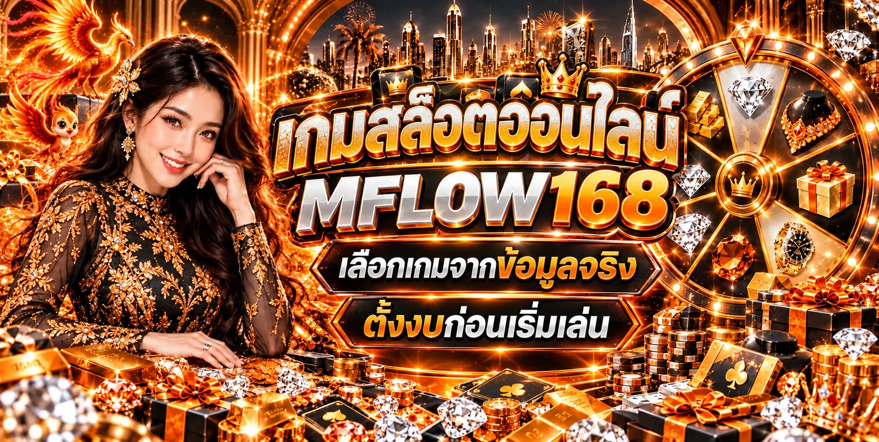 เกมสล็อตออนไลน์ MFLOW168 พร้อมแนวทางเลือกเกมจากข้อมูลจริง