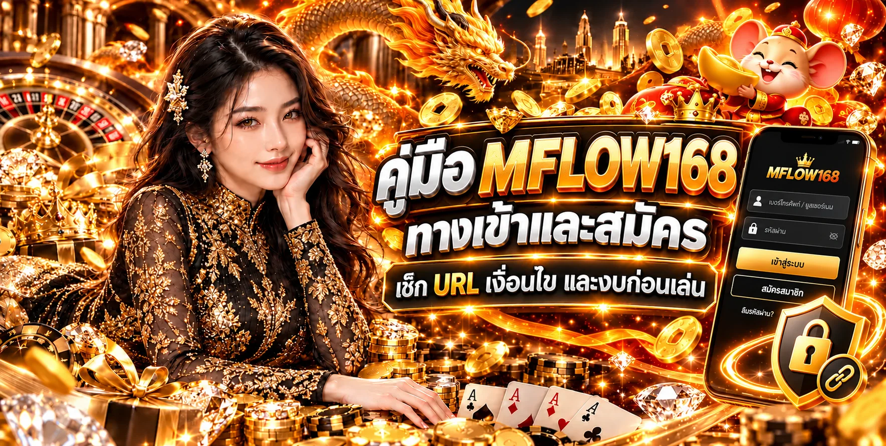 MFLOW168 คู่มือทางเข้า สมัคร และ login